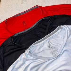 3 Champion Dri-Fit Short Sleeve Shirts US SIZE XL